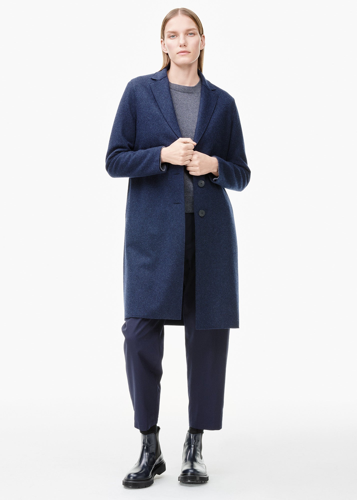 Loro Piana Overcoat Sea - TIINA the STORE