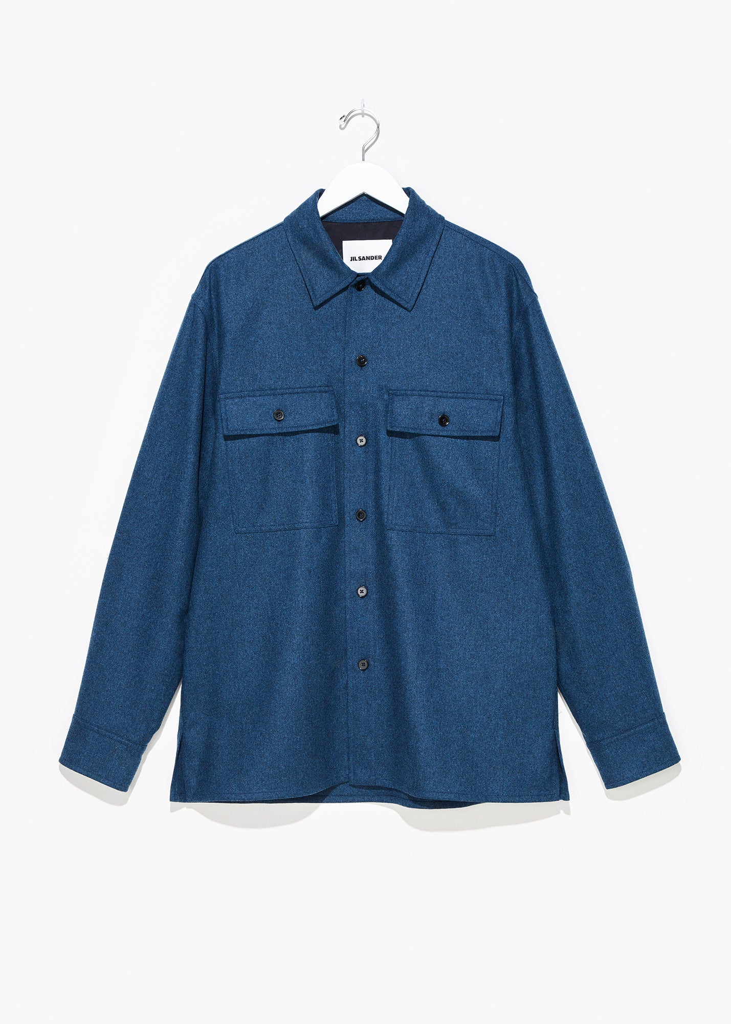Jil Sander Men's Shirt Jacket Blue | Tiina The Store