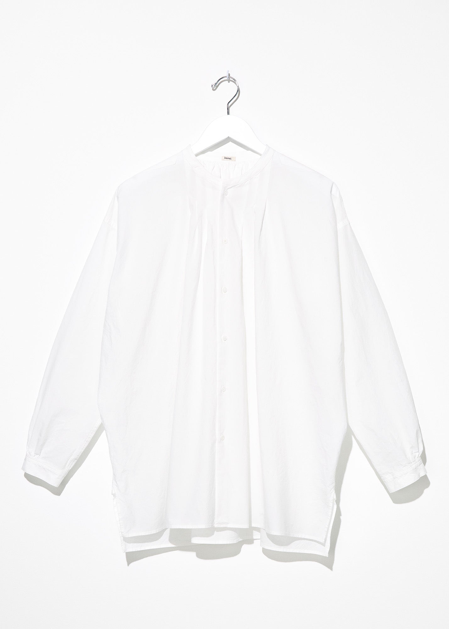 Kaval Front open gather blouse | nalans.com