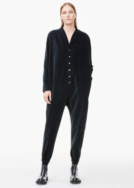 Album di Famiglia Velvet Jumpsuit Black | Tiina The Store